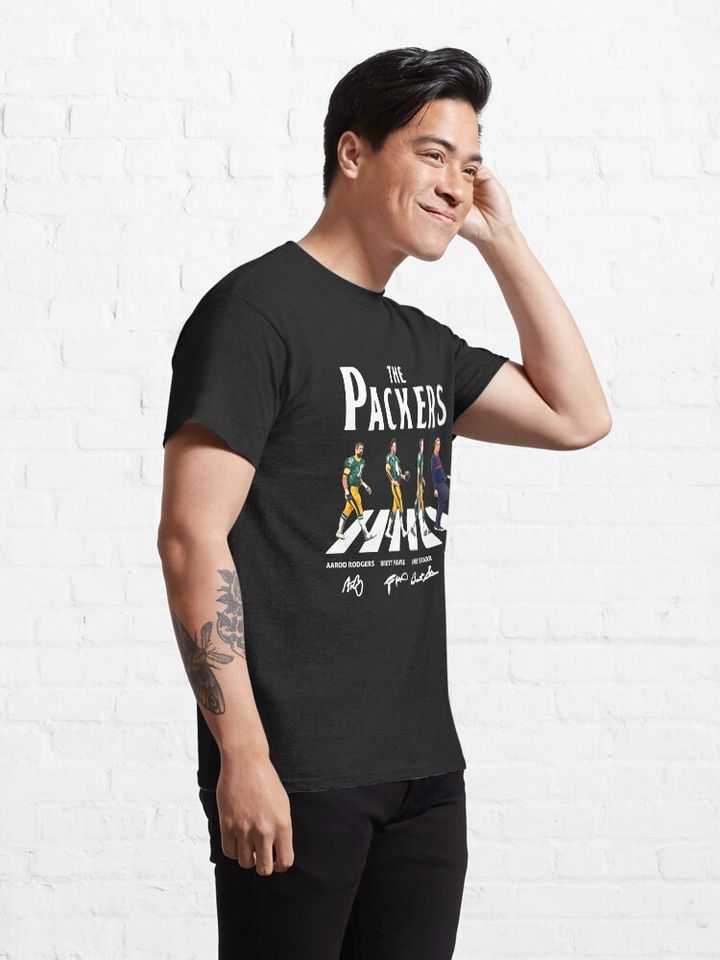 The Packers Abbey Road Signature Trend  Classic T-Shirt
