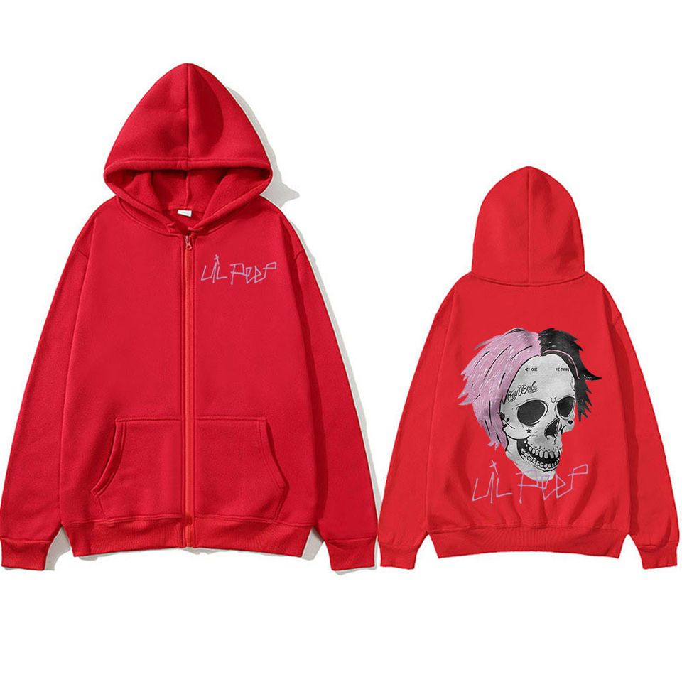 Lil Peep Cry Baby Zipper Hoodies