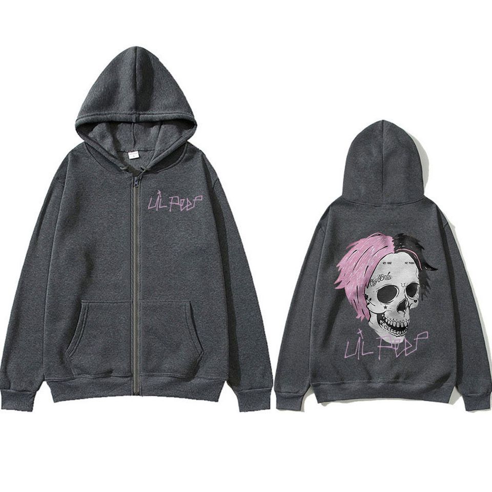 Lil Peep Cry Baby Zipper Hoodies