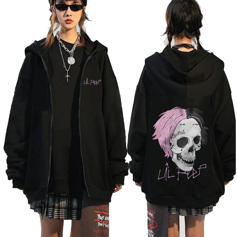 Lil Peep Cry Baby Zipper Hoodies