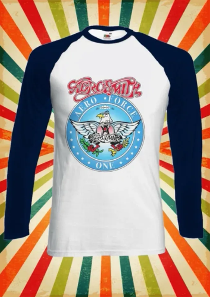 Aerosmith Fancy As Worn Garth Men Women Long Short Sleeve Baseball Shirt