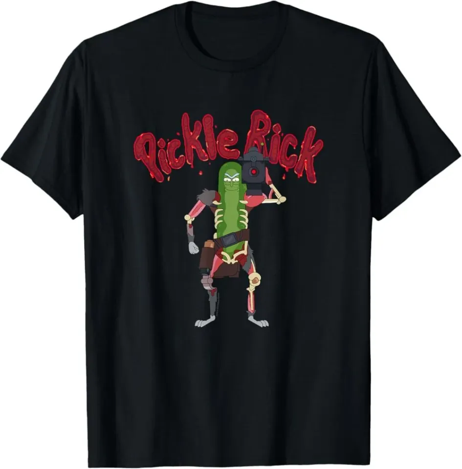 Rick and Rickandmorty P rick Laser Slice Type T-Shirt