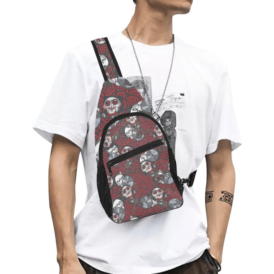 Horror of Saw Chest Bag