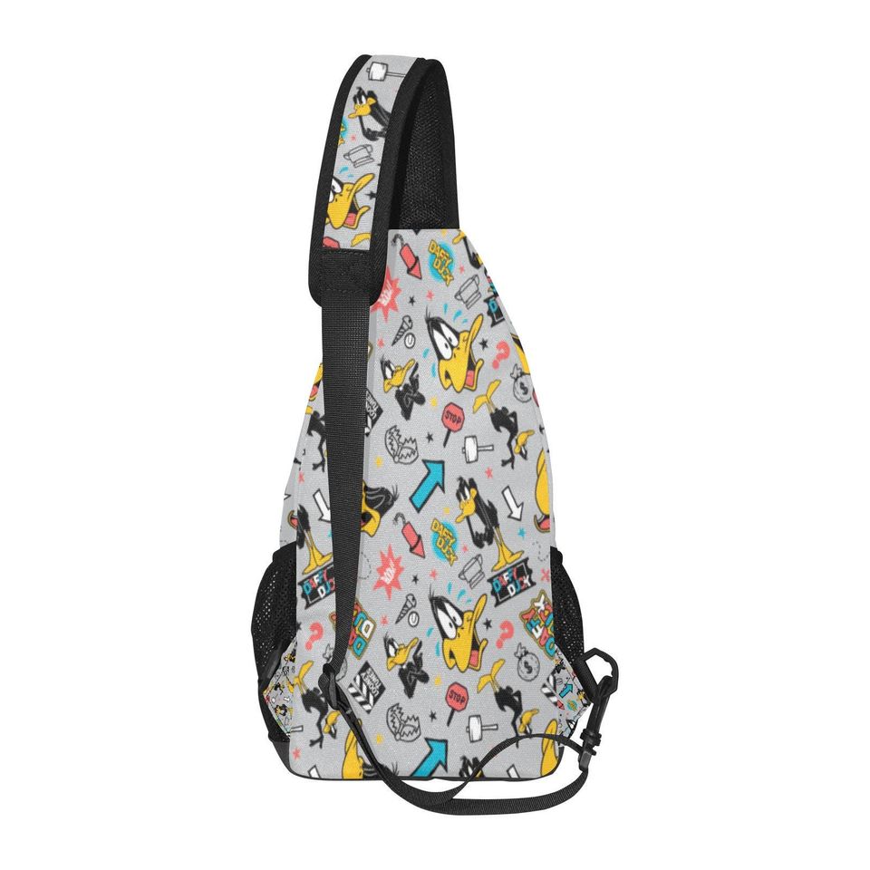 Character Daffy Print Chest Bag