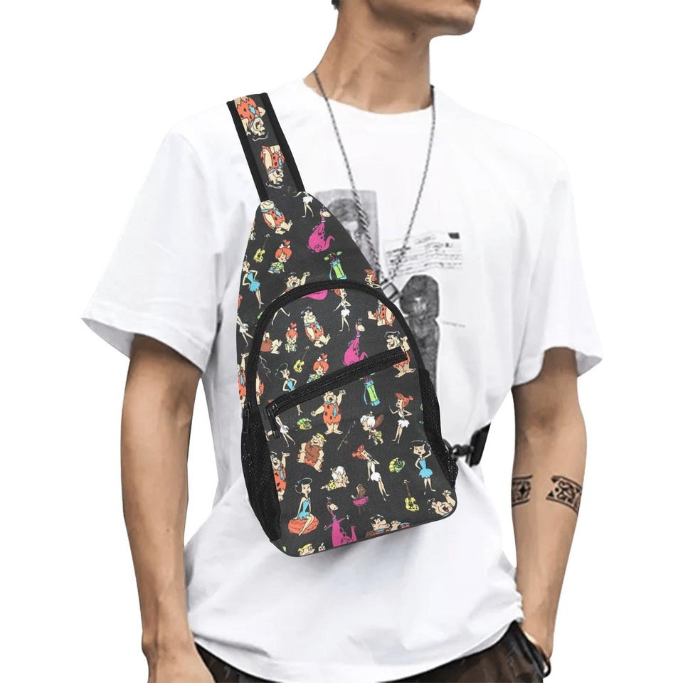 Character Flintstones Chest Bag