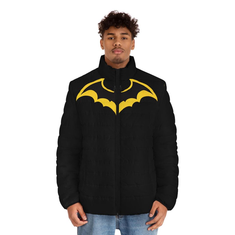 The Batman/ Men's Puffer Jacket (AOP)