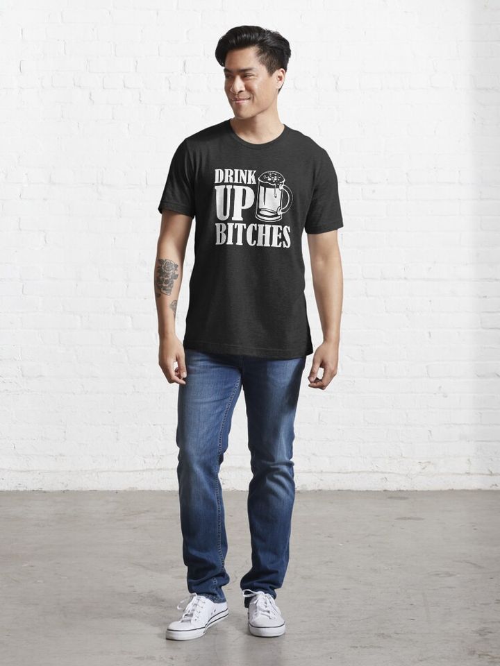 DU Bitc St Patricks Day Drinking Apparel Essential T-Shirt
