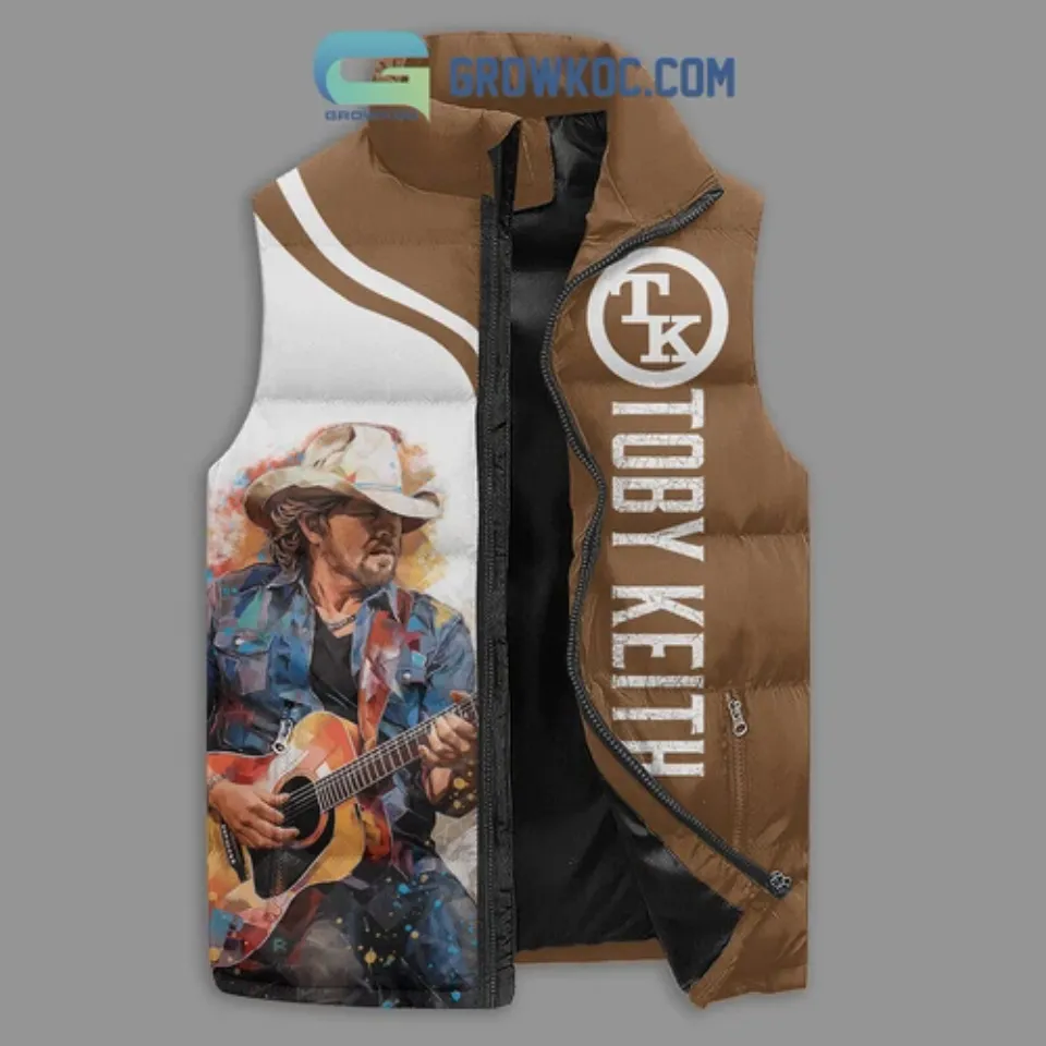 Toby Keith Big Dog Daddy Sleeveless Puffer Jacket