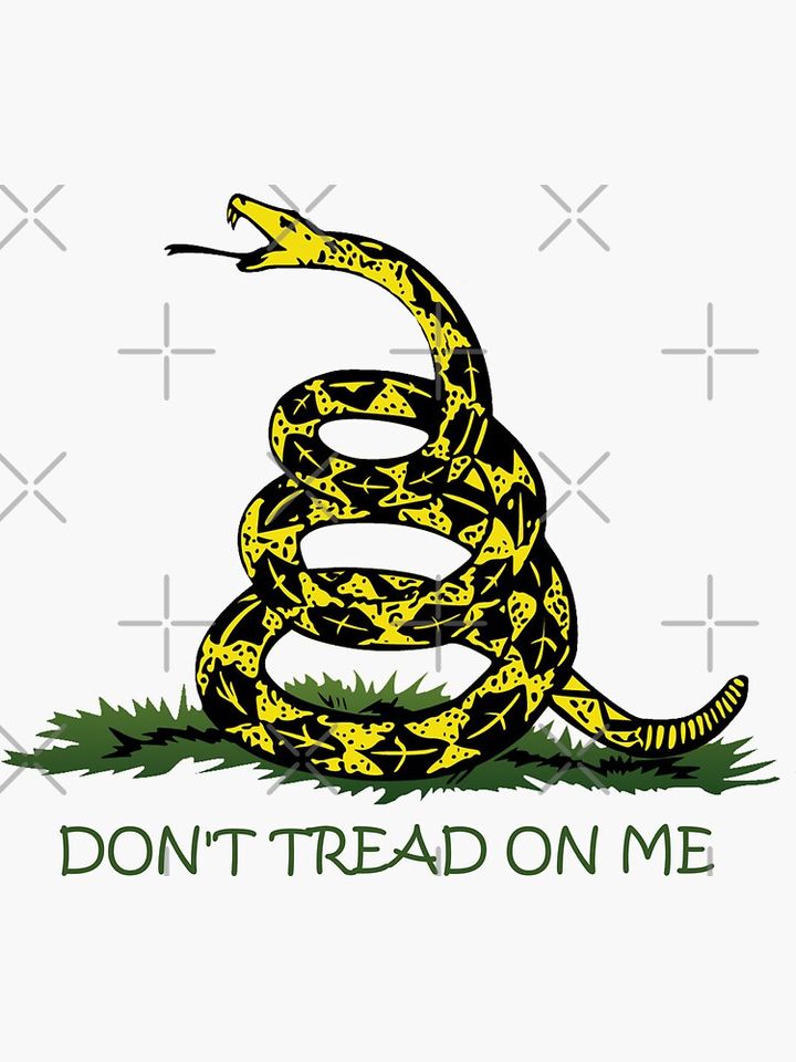 DON'T TREAD ON ME Sticker