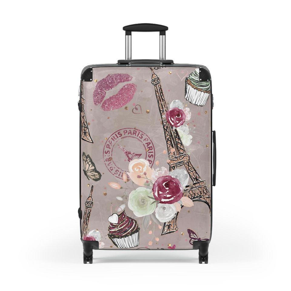 Paris Weekend Inspired  Suitcase