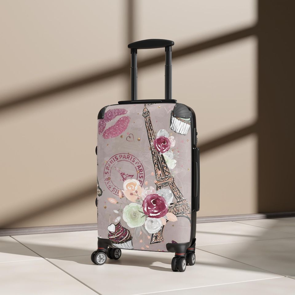 Paris Weekend Inspired  Suitcase