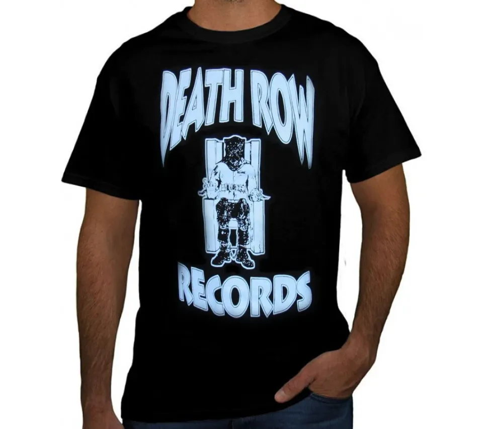 DEATH ROW RECORDS Black T Shirt