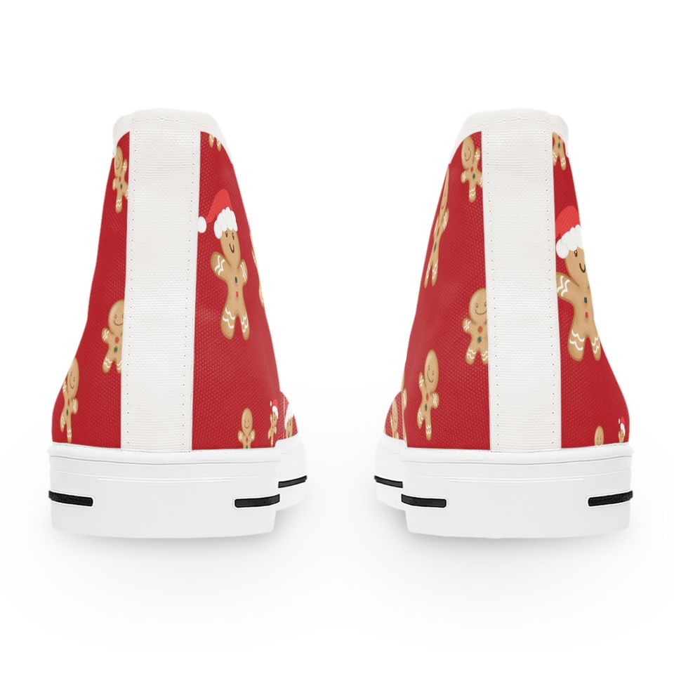 Christmas gingerbread Women's High Top Sneakers