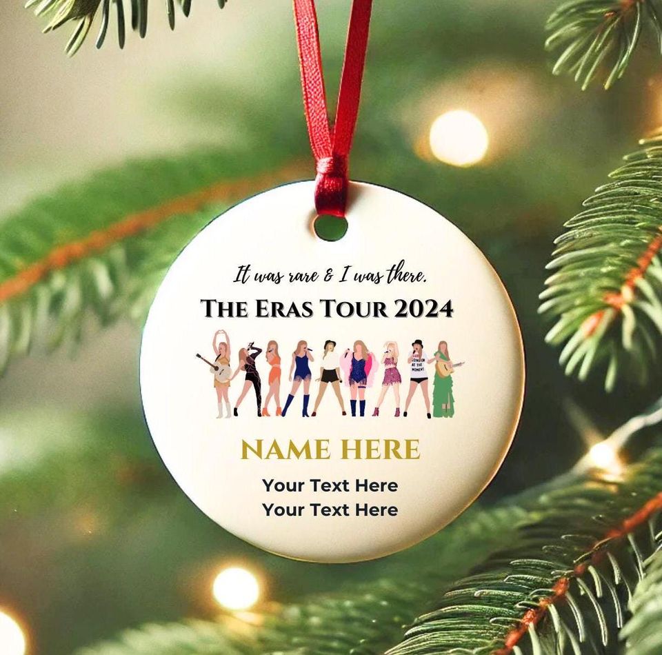 Eras Tour Christmas Ornament | It Was Rare I Was There