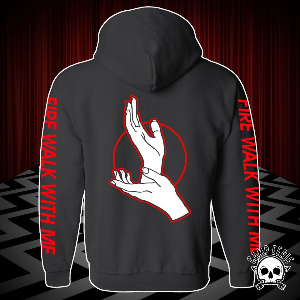 Fire Walk With Me Zip-Up Hoodie