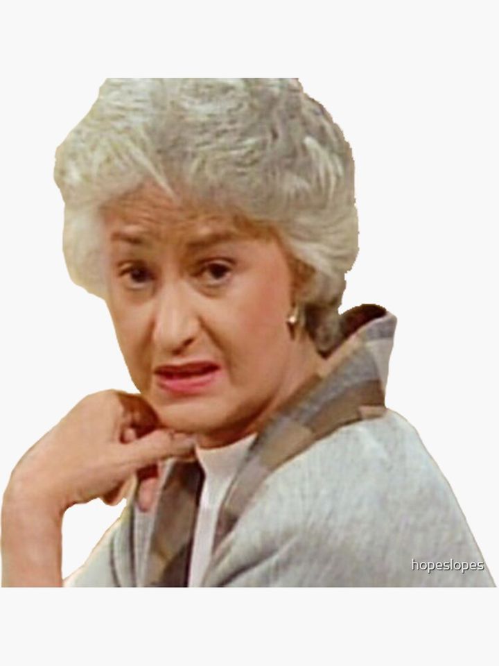 Dorothy Zbornak Sticker