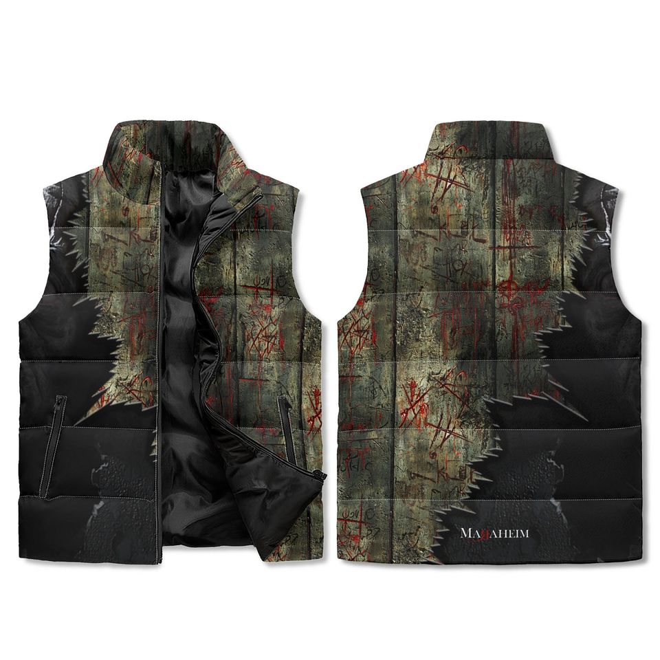 Maraheim "Blood Ritual" Sleeveless Jacket | Winter Clothing | Gift Ideas