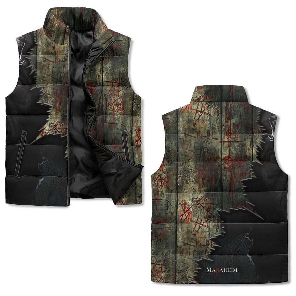 Maraheim "Blood Ritual" Sleeveless Jacket | Winter Clothing | Gift Ideas
