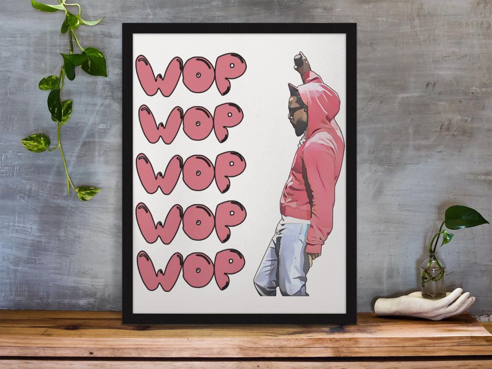 Kendrick Lamar They Not Like Us Matte Posters | Home Decor | Wall Decor