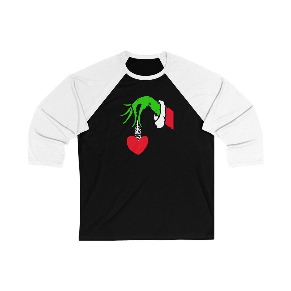 Christmas Unisex 3\4 Sleeve Baseball Tee