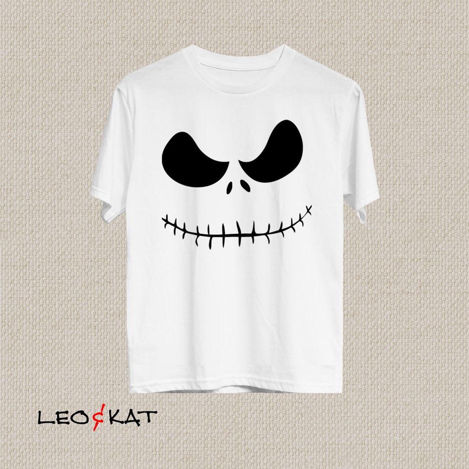 Jack Skellington Unisex 3\4 Sleeve Baseball Tee