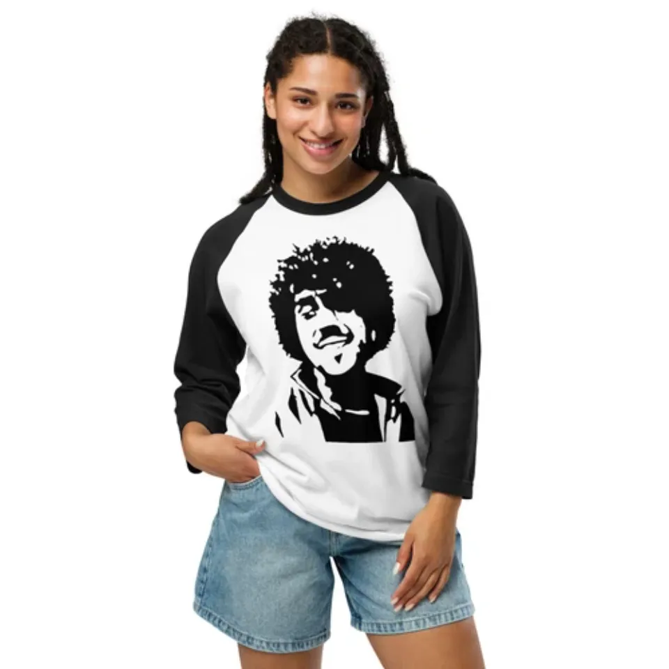 Phil Lynott 3/4 sleeve shirt