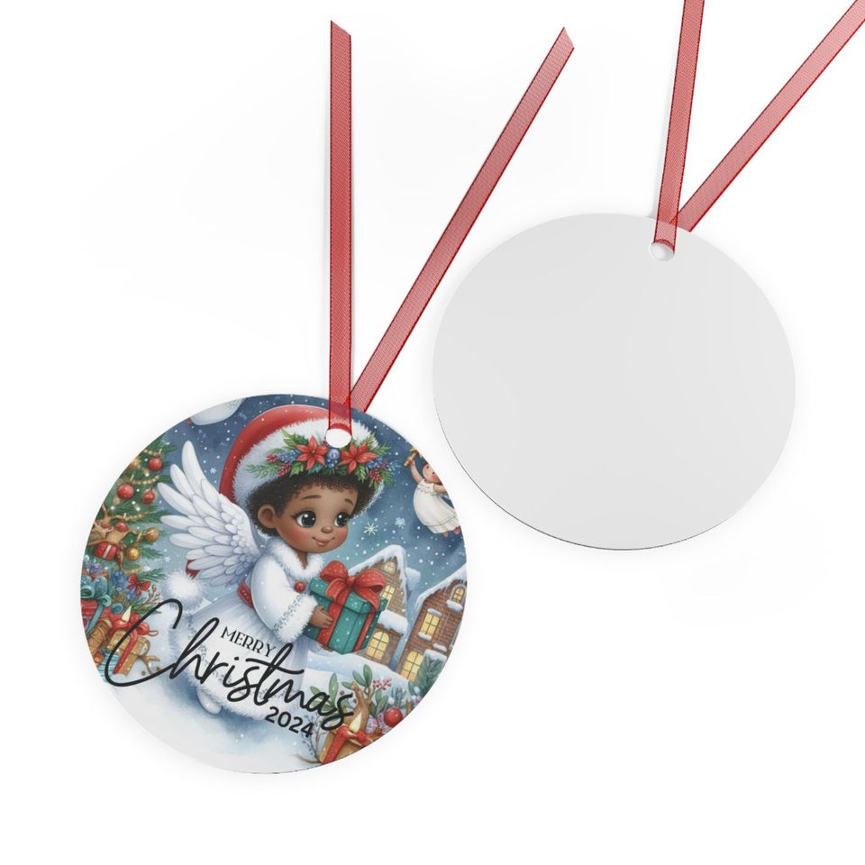 Cute boy angel Christmas Ornament | Christmas Decor | Home Decor