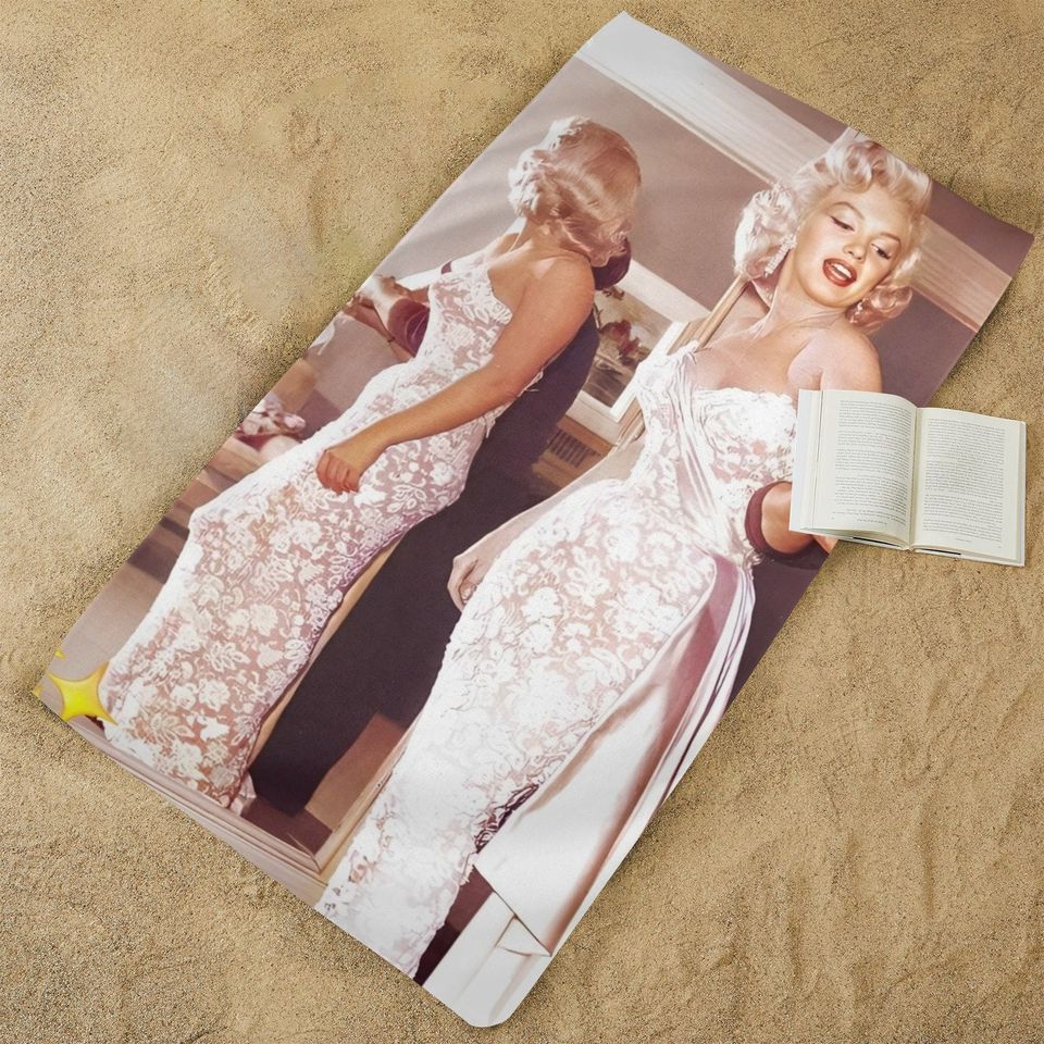 Marilyn Monroe Beach Towel