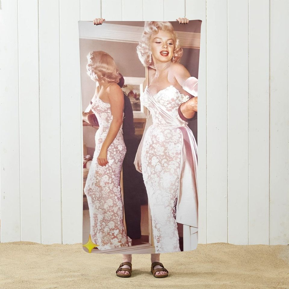 Marilyn Monroe Beach Towel