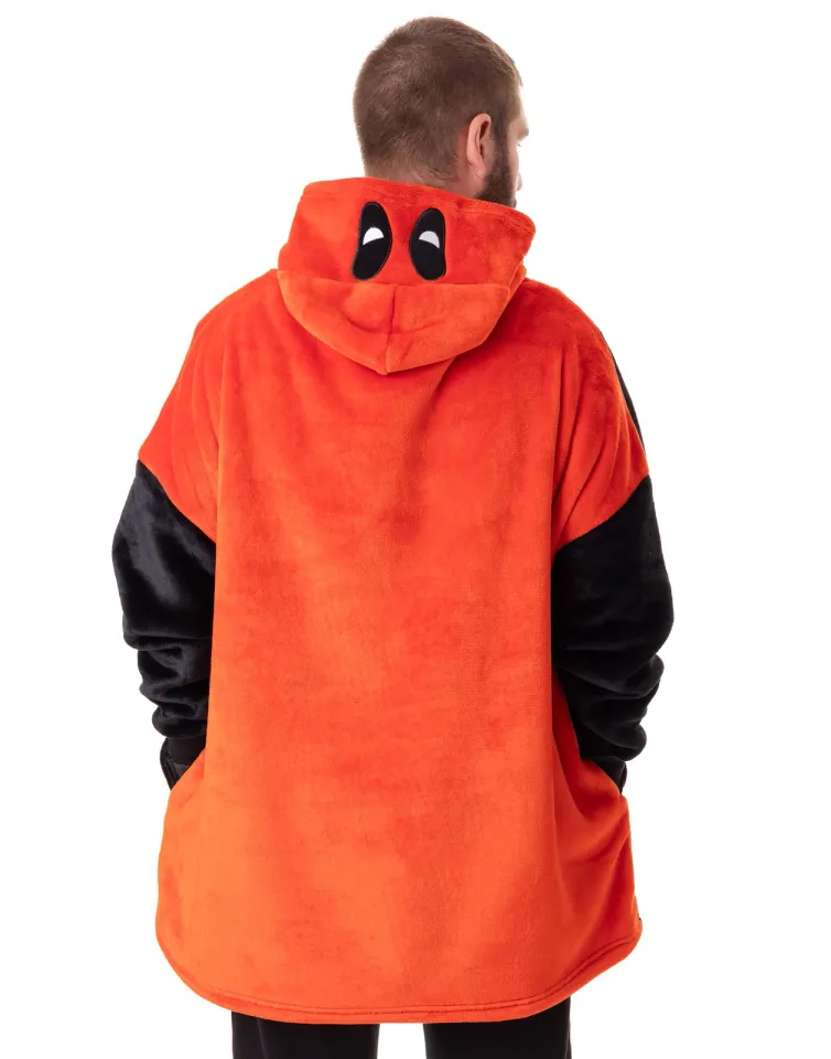 Marvel Multicoloured Deadpool Blanket Hoodie Unisex