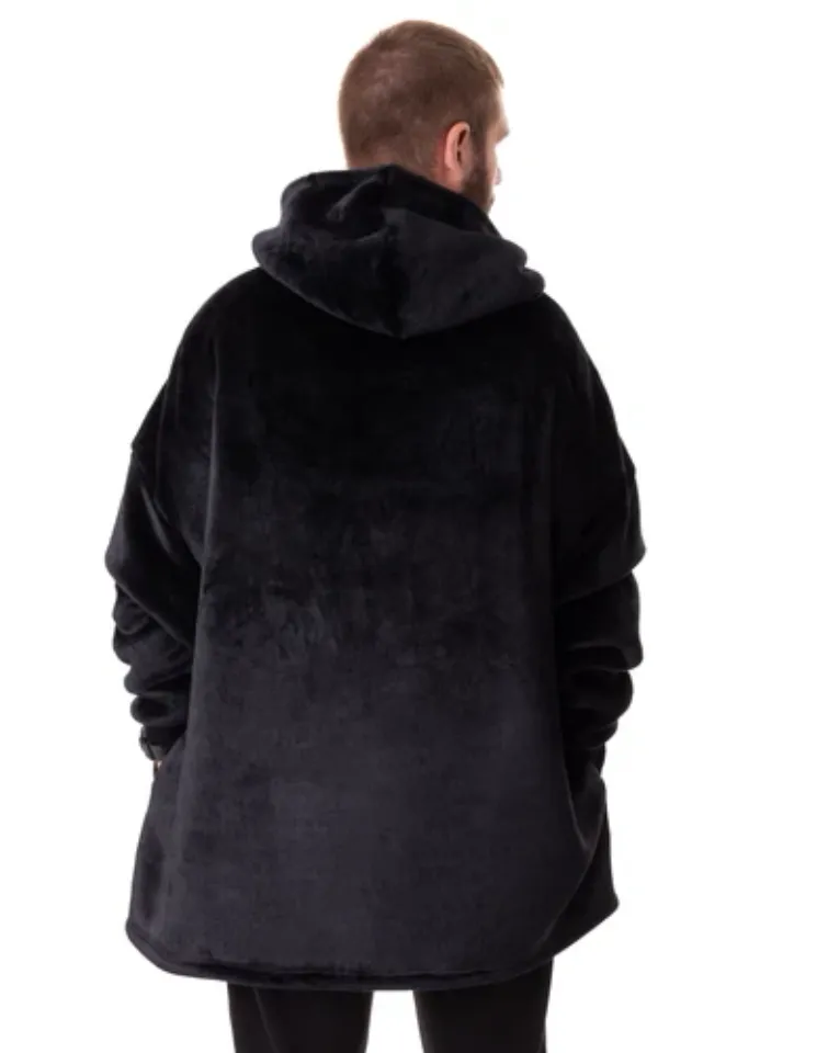 Marvel Black Venom Blanket Hoodie Mens