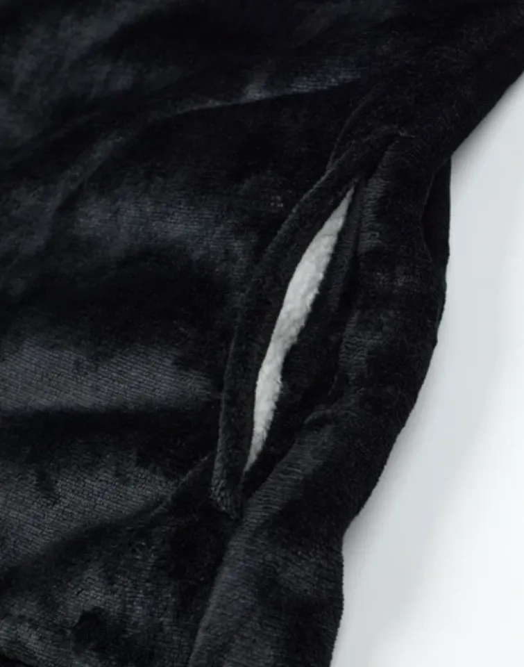 Marvel Black Venom Blanket Hoodie Mens