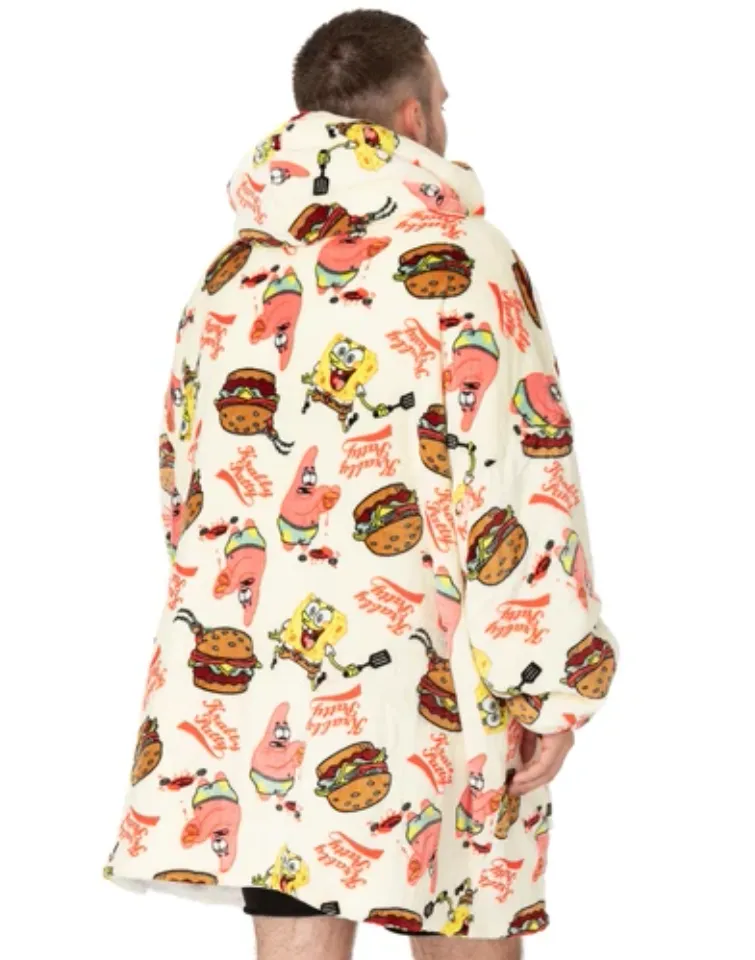 SpongeBob SquarePants  Blanket Hoodie | Christmas Gift | Winter Wear