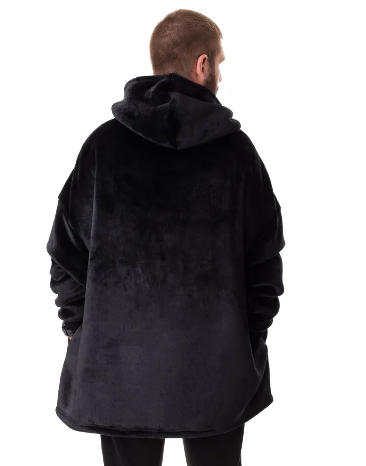 Marvel Black Venom Blanket Hoodie Mens