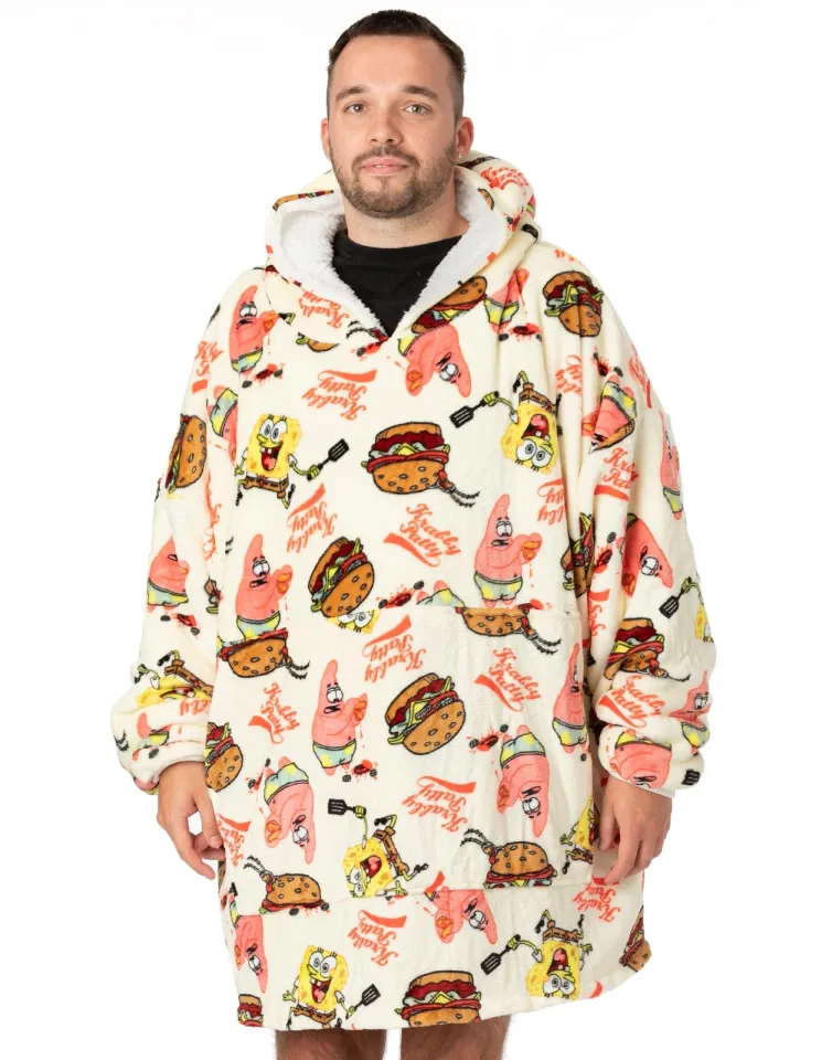 SpongeBob SquarePants  Blanket Hoodie | Christmas Gift | Winter Wear
