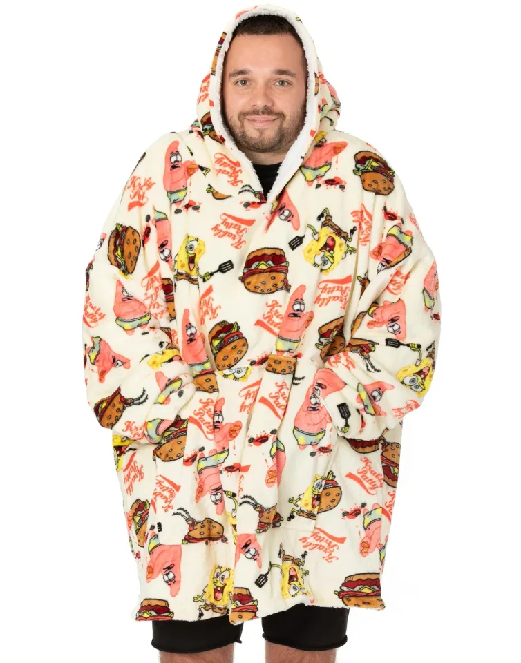 SpongeBob SquarePants  Blanket Hoodie | Christmas Gift | Winter Wear