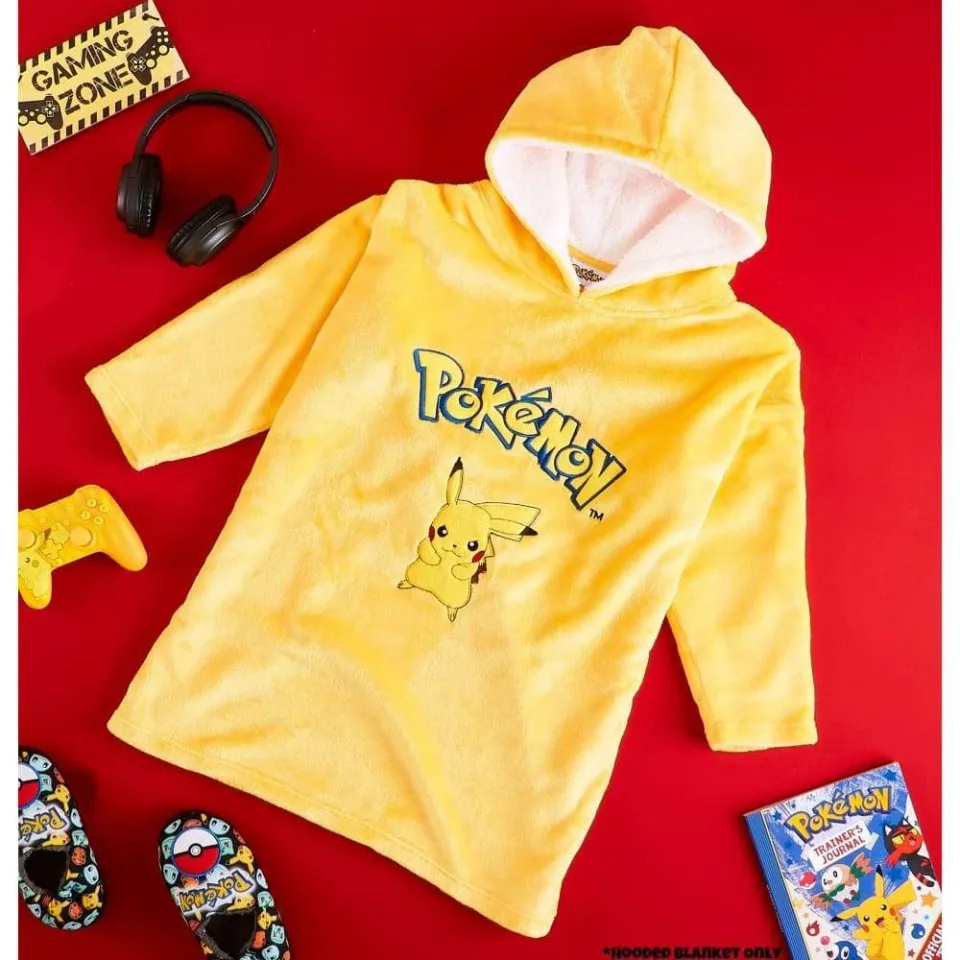 PKM Pika Oversized Blanket Hoodie for Boys Girls