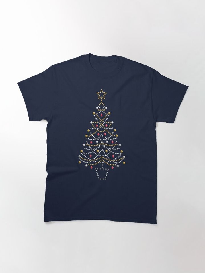 Sequin Christmas Tree Classic T-Shirt