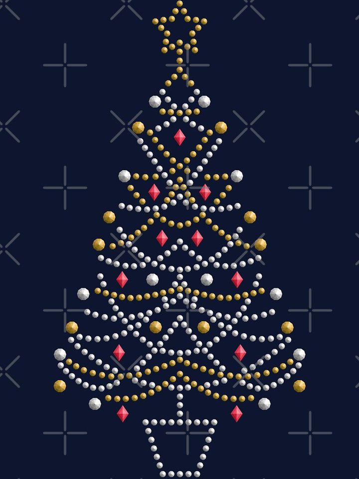 Sequin Christmas Tree Classic T-Shirt