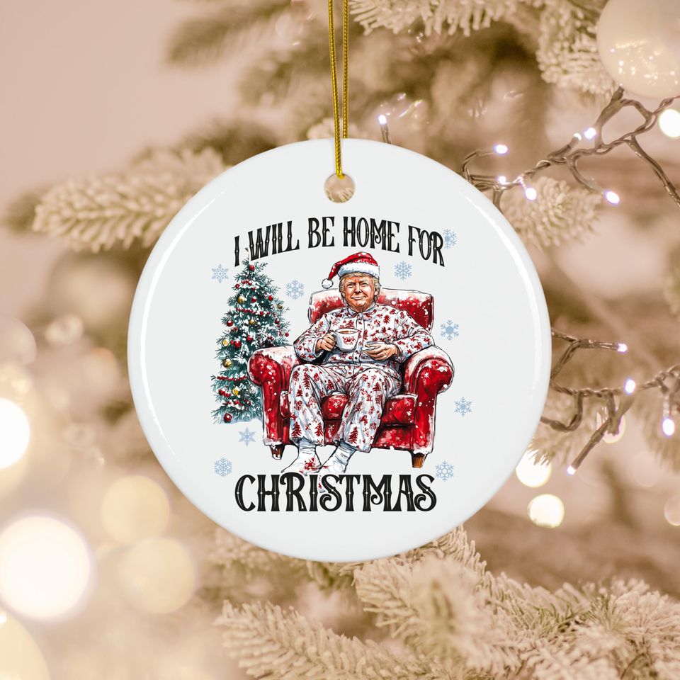 Donald Trump Ceramic Ornament -Christmas Ornament