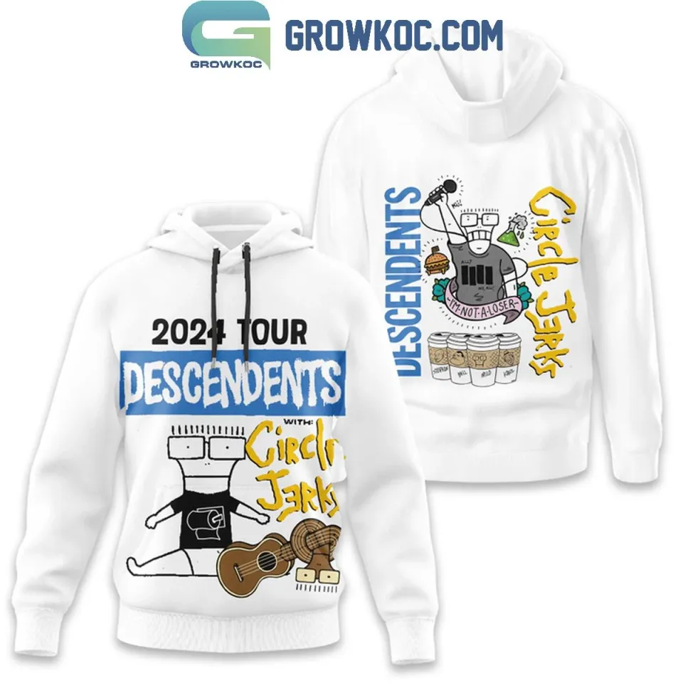 Descendents With Circle Jerks Tour 2024 3D Hoodie