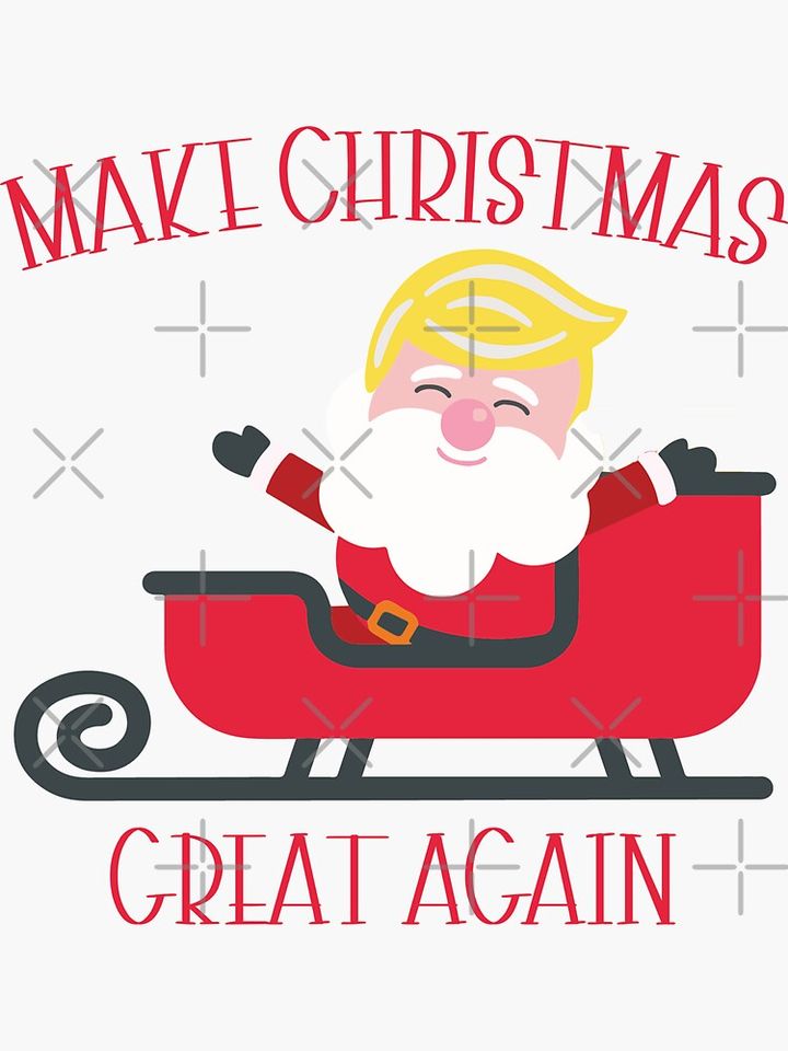 Make Christmas Great Again Sticker