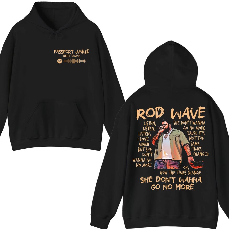 Rod Wave Double Sided Hoodie