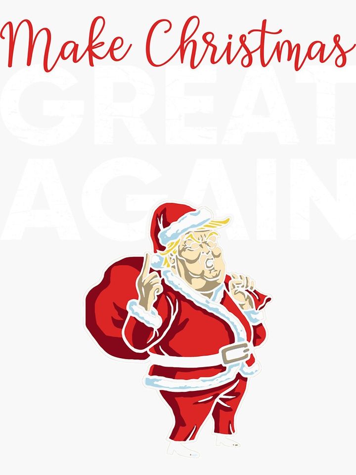 Make Christmas Great Again Sticker