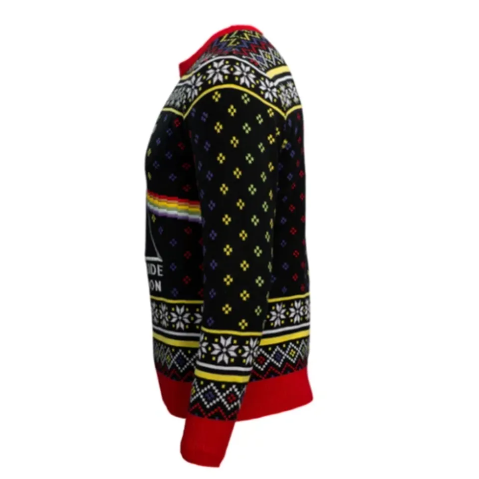 Adult Pink Floyd Dark Side of the Moon Ugly Christmas Cosplay Sweater Pullover