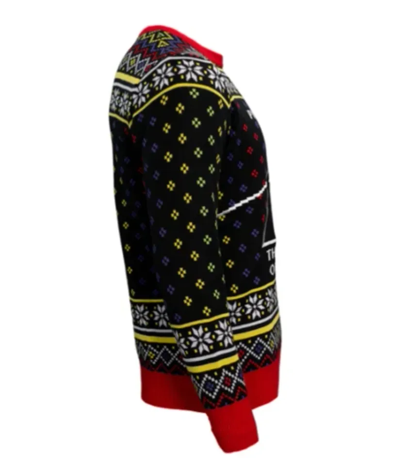 Adult Pink Floyd Dark Side of the Moon Ugly Christmas Cosplay Sweater Pullover