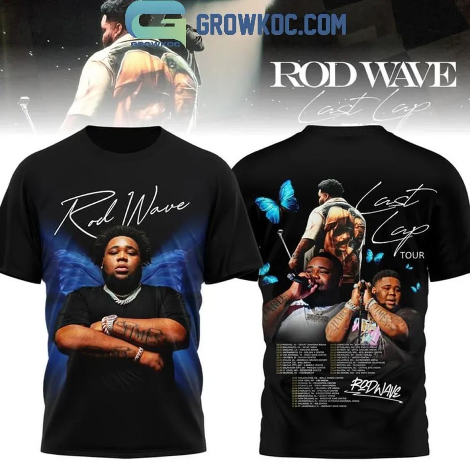 Rod Wave US Tour Last Lap 2024 T-Shirt