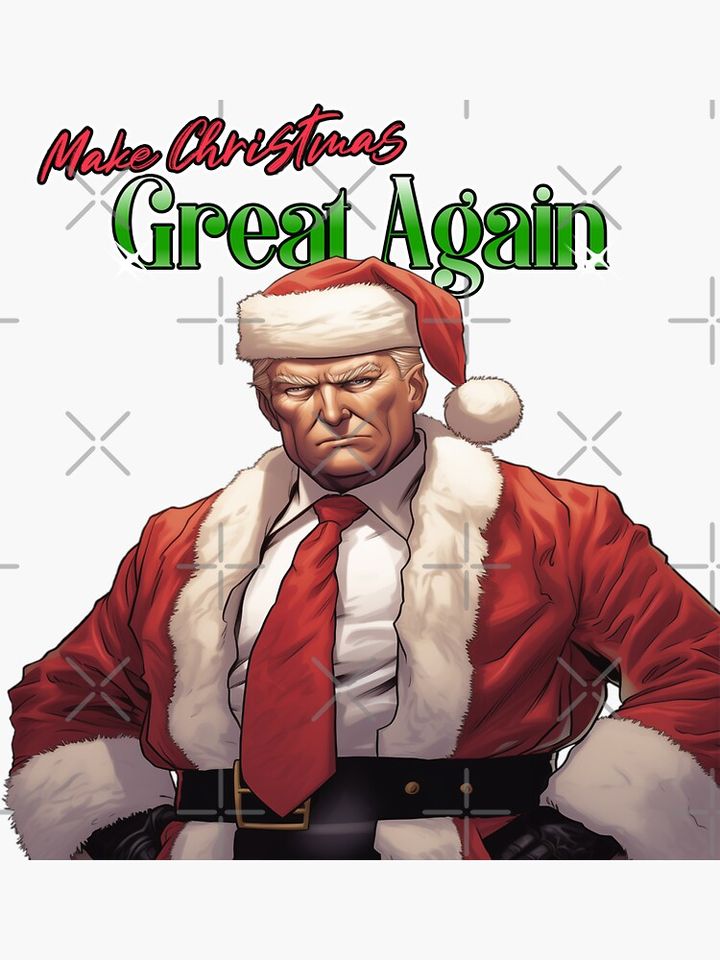 Make Christmas Great Again Sticker