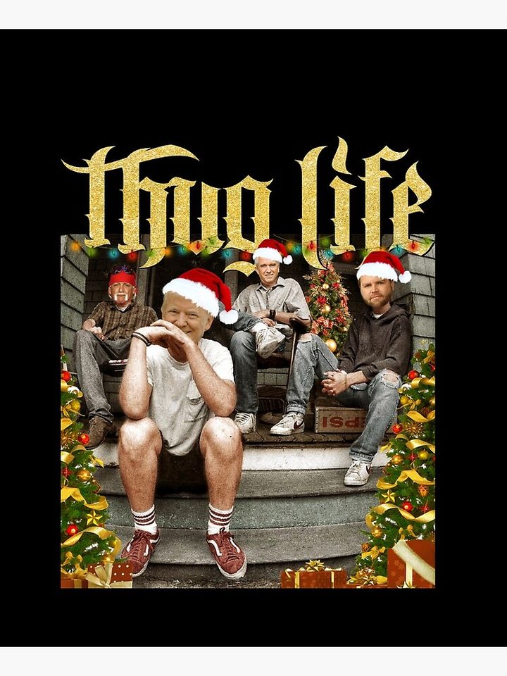 Thug Life Trump Vance Kennedy Hulk Hogan  Apron