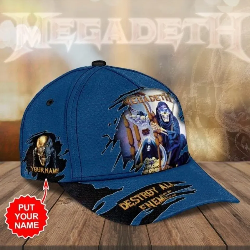 Personalized Megadeth Band Classic Cap